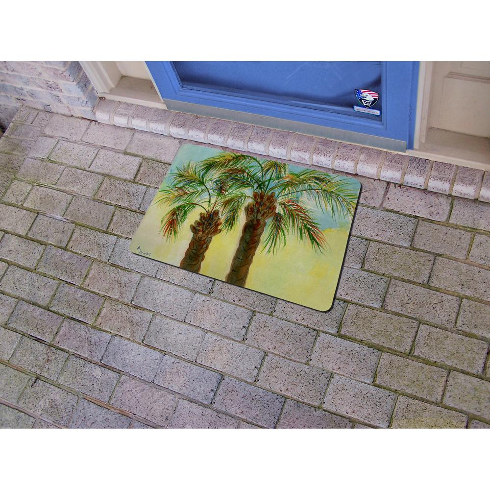 Betsy's Palms Door Mat 18x26. Picture 2
