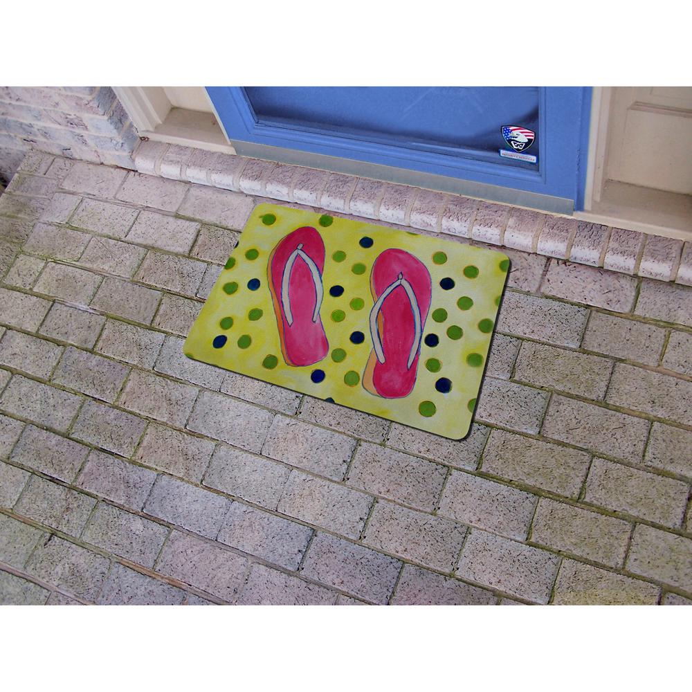 Flip Flops Door Mat 18x26. Picture 2
