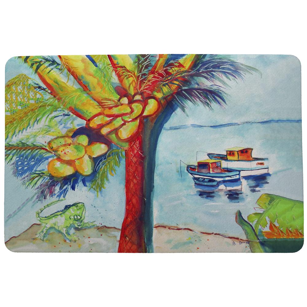 Cocoa Nuts & Boat Door Mat 18x26. Picture 1