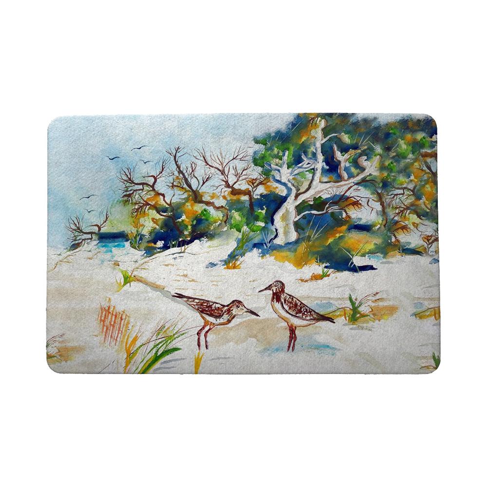Trees & Beach Door Mat 18"x26". Picture 1