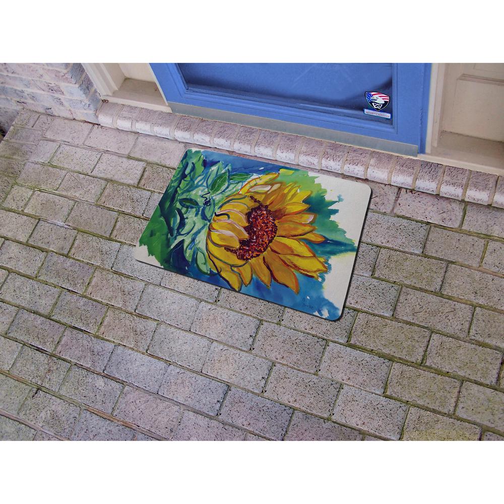 Windy SunFlower Door Mat 18x26. Picture 2