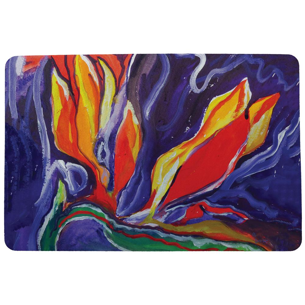 Purple Paradise Door Mat 18x26. Picture 1