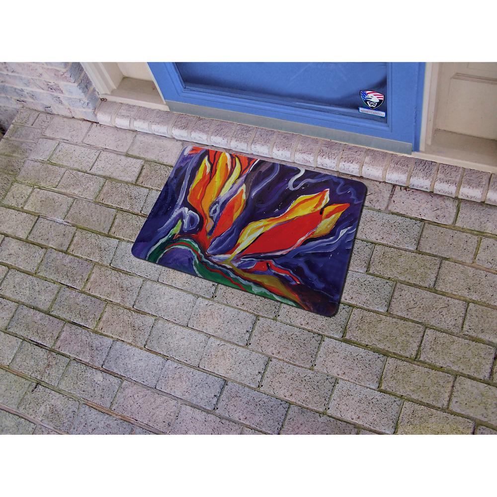 Purple Paradise Door Mat 18x26. Picture 2
