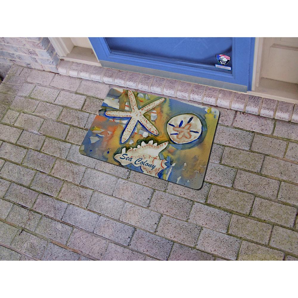 Beach Treasures Door Mat 18x26. Picture 2