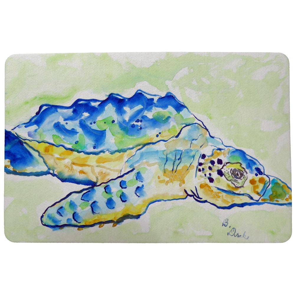 Loggerhead Turtle Door Mat 18x26. Picture 1