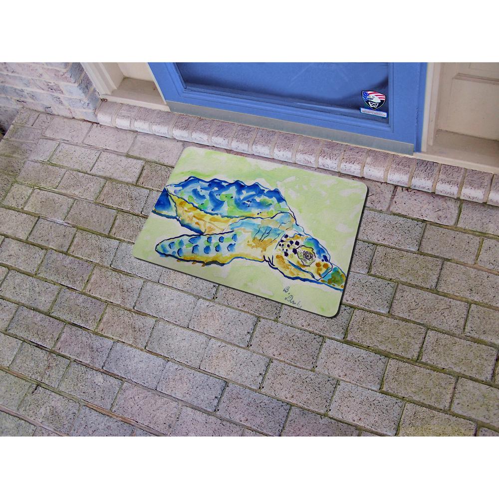 Loggerhead Turtle Door Mat 18x26. Picture 2