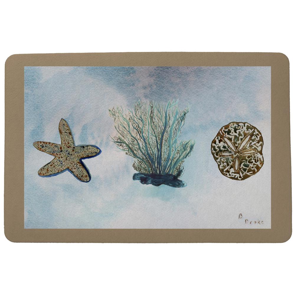 Sea Life Door Mat 18x26. Picture 1