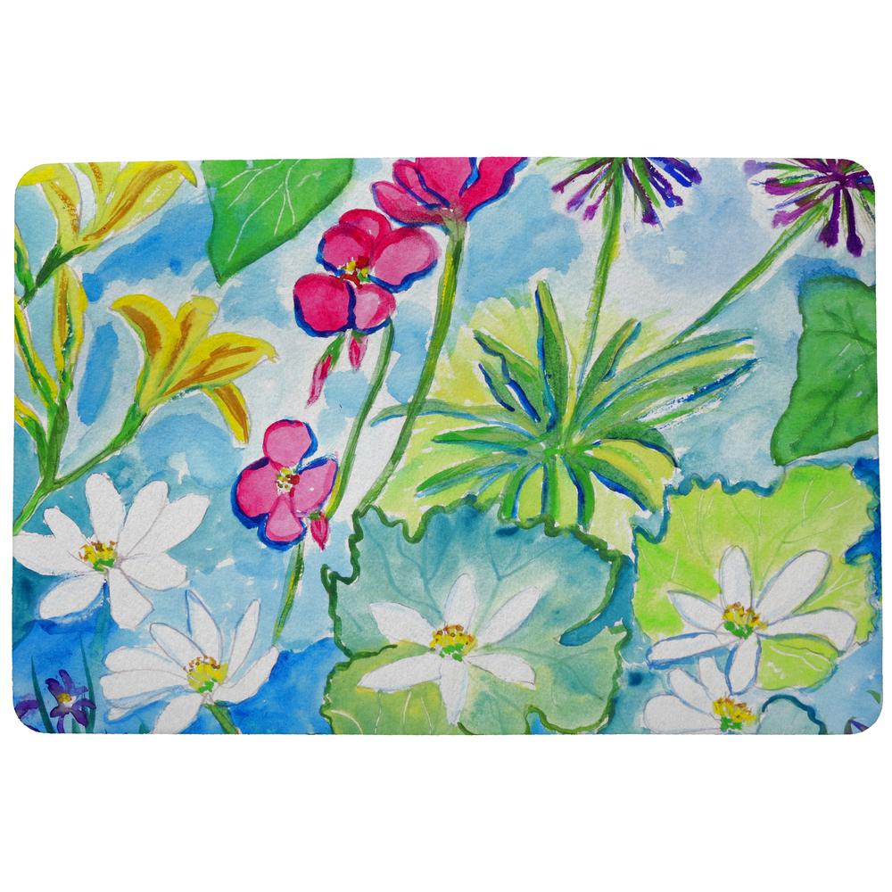 Wild Garden Door Mat 18x26. Picture 1