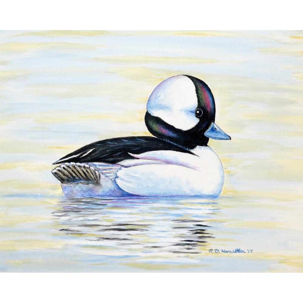 Bufflehead Duck Doormat 18x26. Picture 1