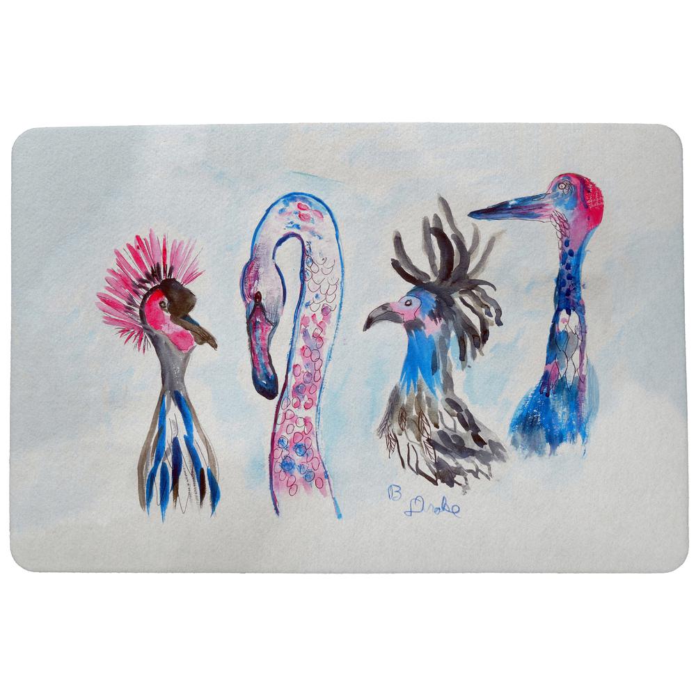 Loony Birds Doormat 18x26. Picture 1