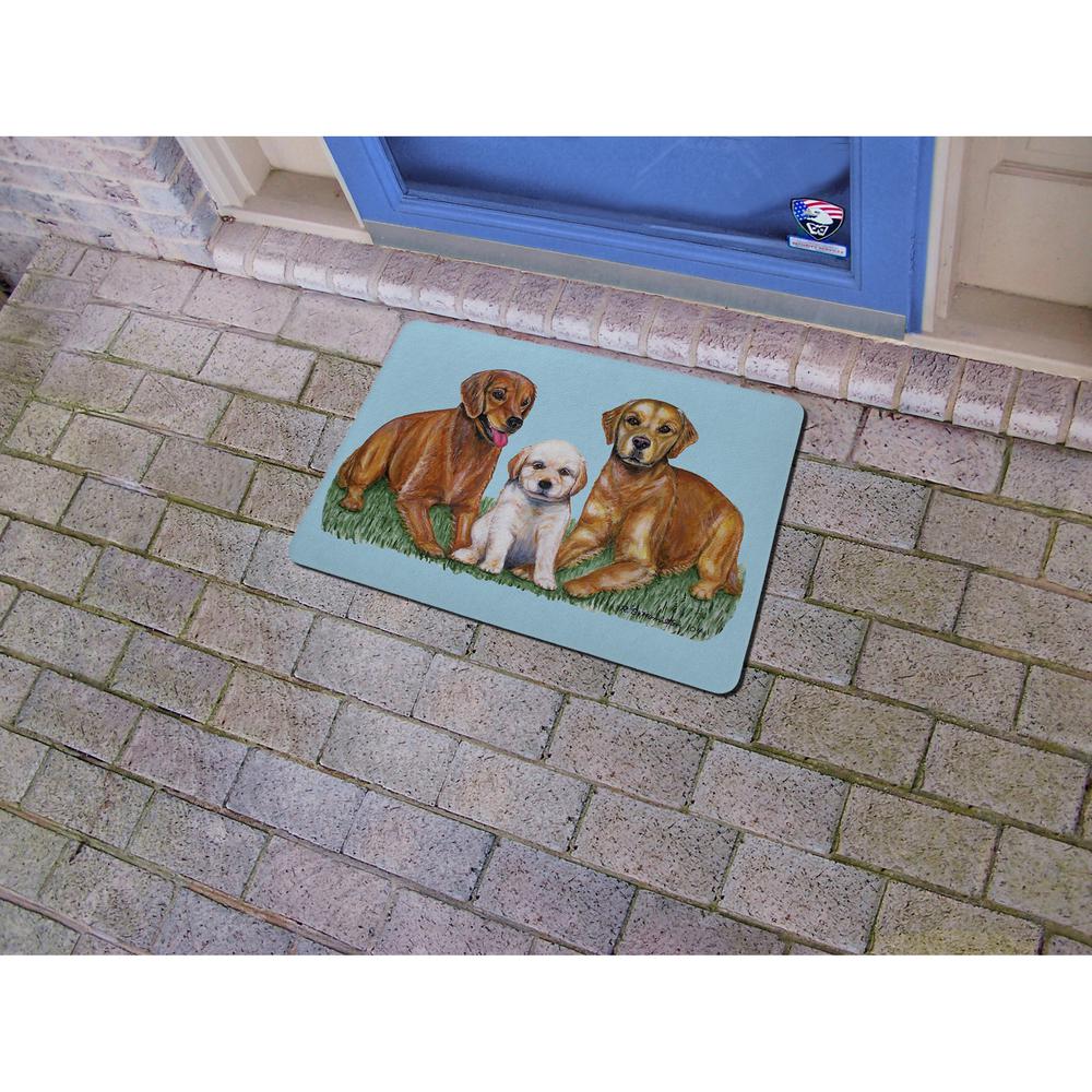 Golden Retriever Door Mat 18x26. Picture 2