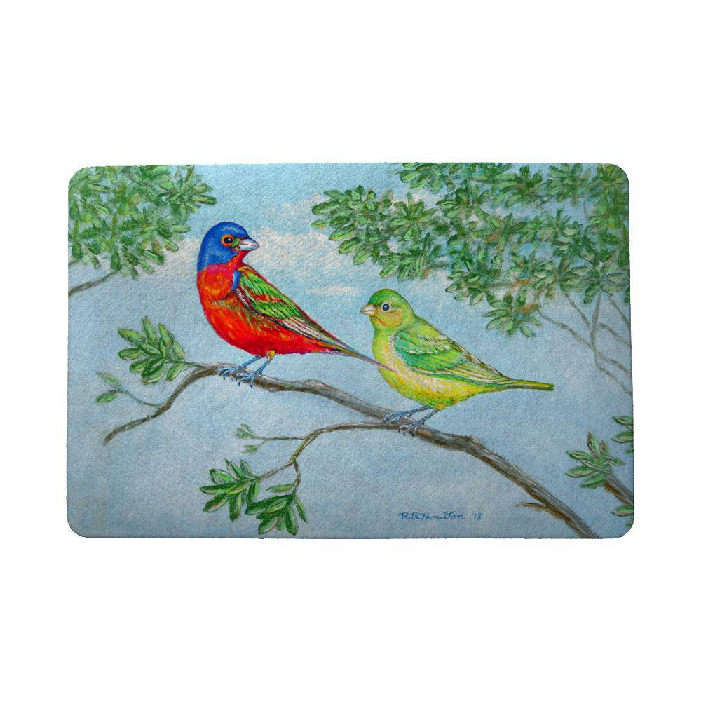 Pair of Buntings Door Mat 18x26. Picture 1