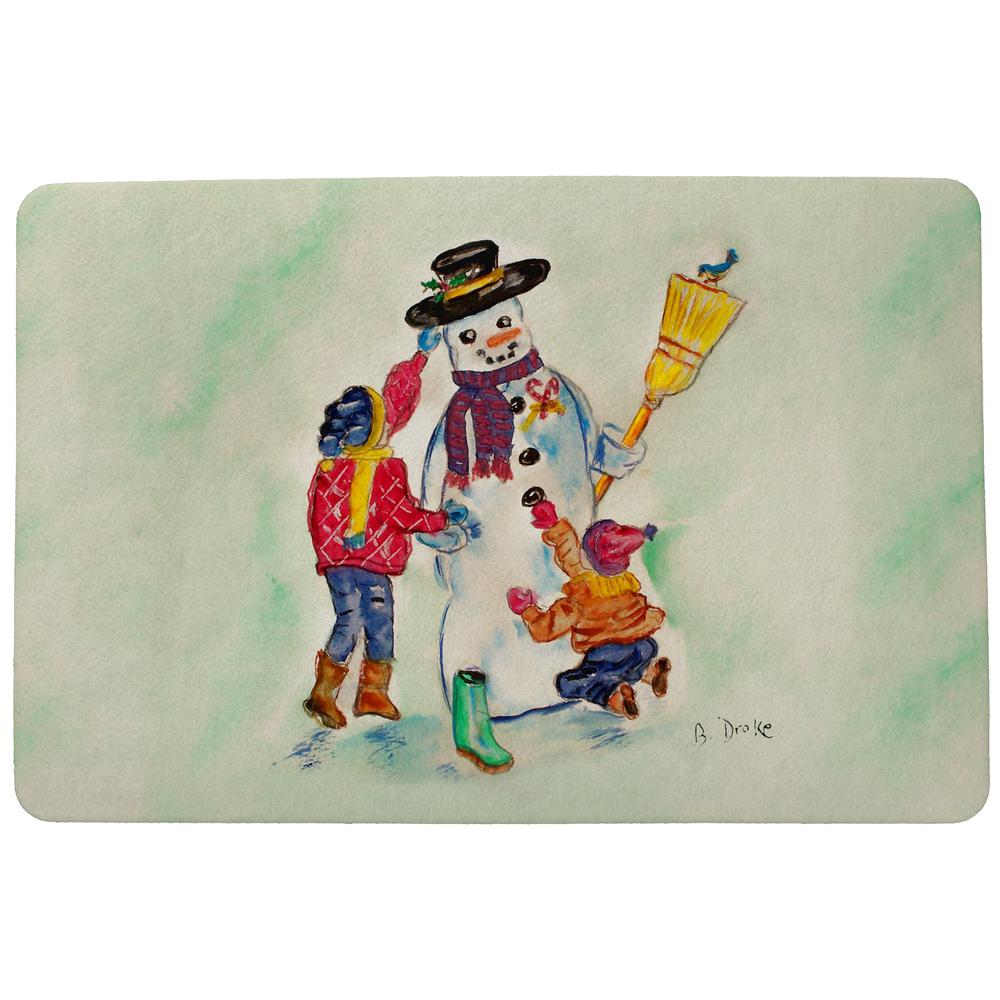 Snowman Door Mat 18x26. Picture 1