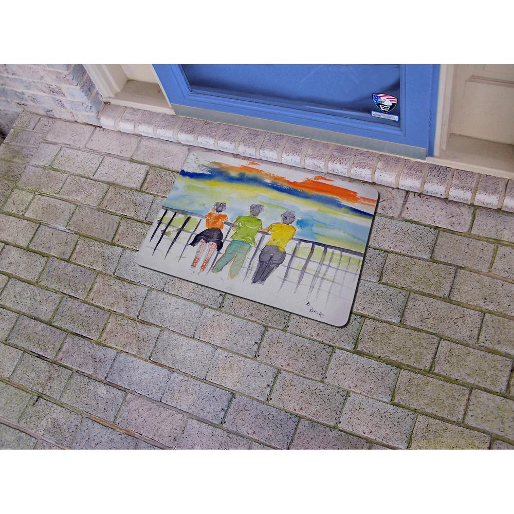 Ladies Looking Door Mat 18x26. Picture 2