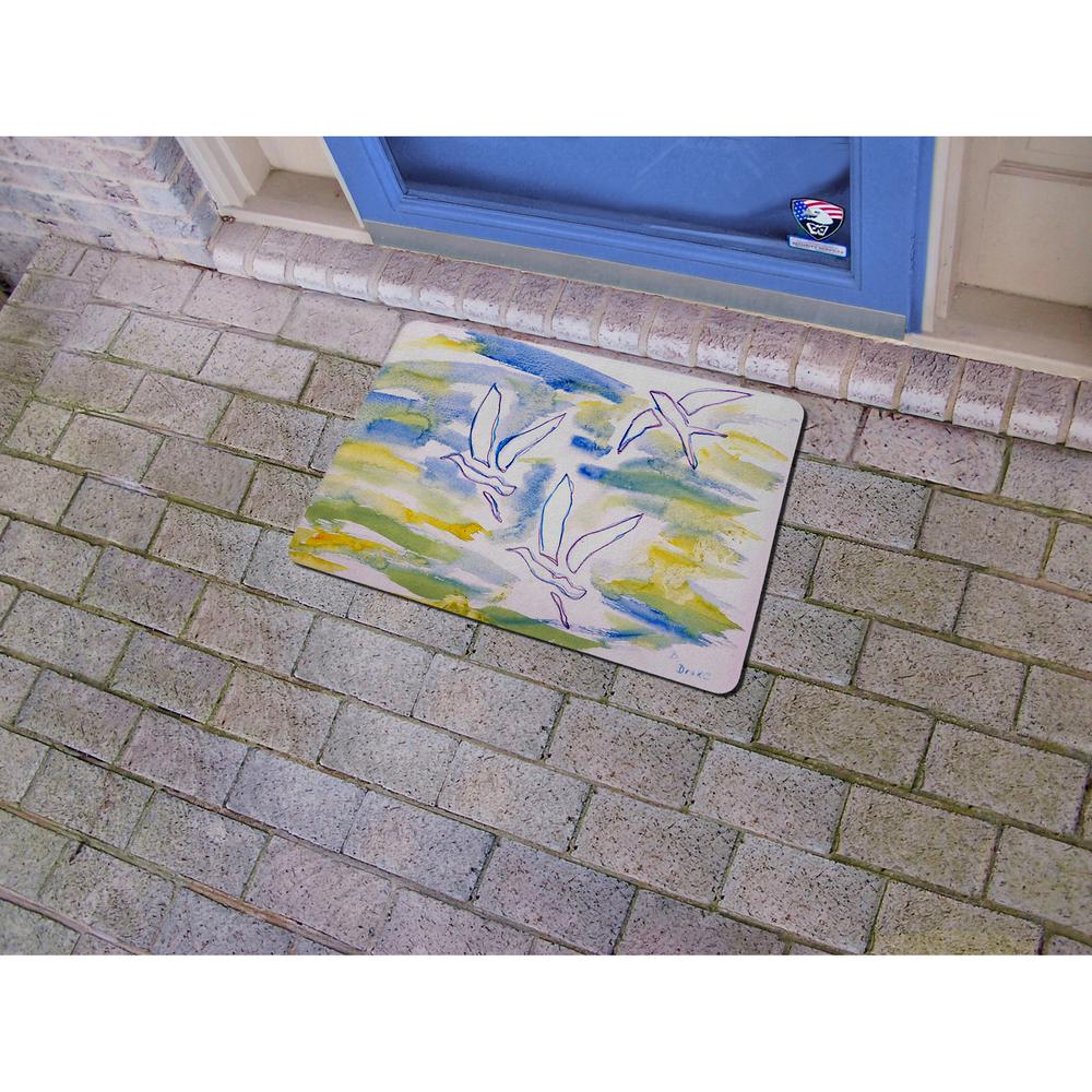 Three Gulls Door Mat 18x26. Picture 2