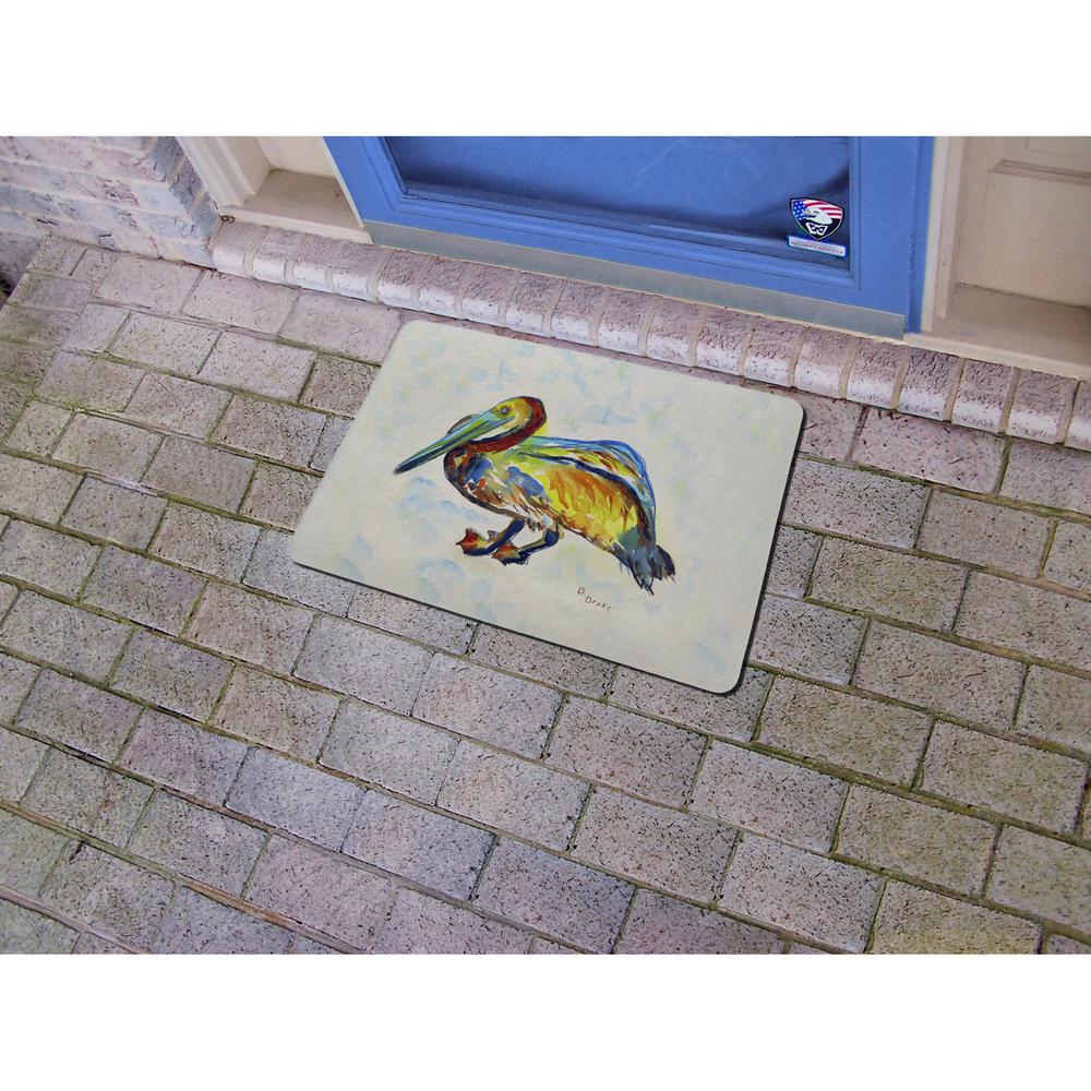 Gertrude Pelican A Door Mat 18x26. Picture 2