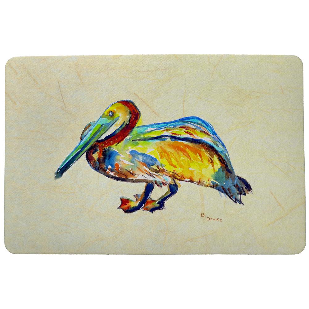 Gertrude Pelican B Door Mat 18x26. Picture 1