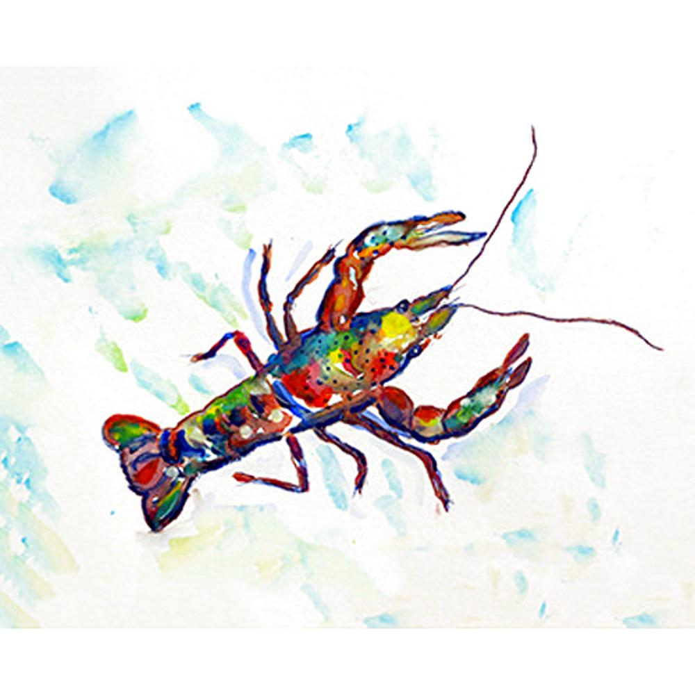 Crayfish A Door Mat 18x26. Picture 1