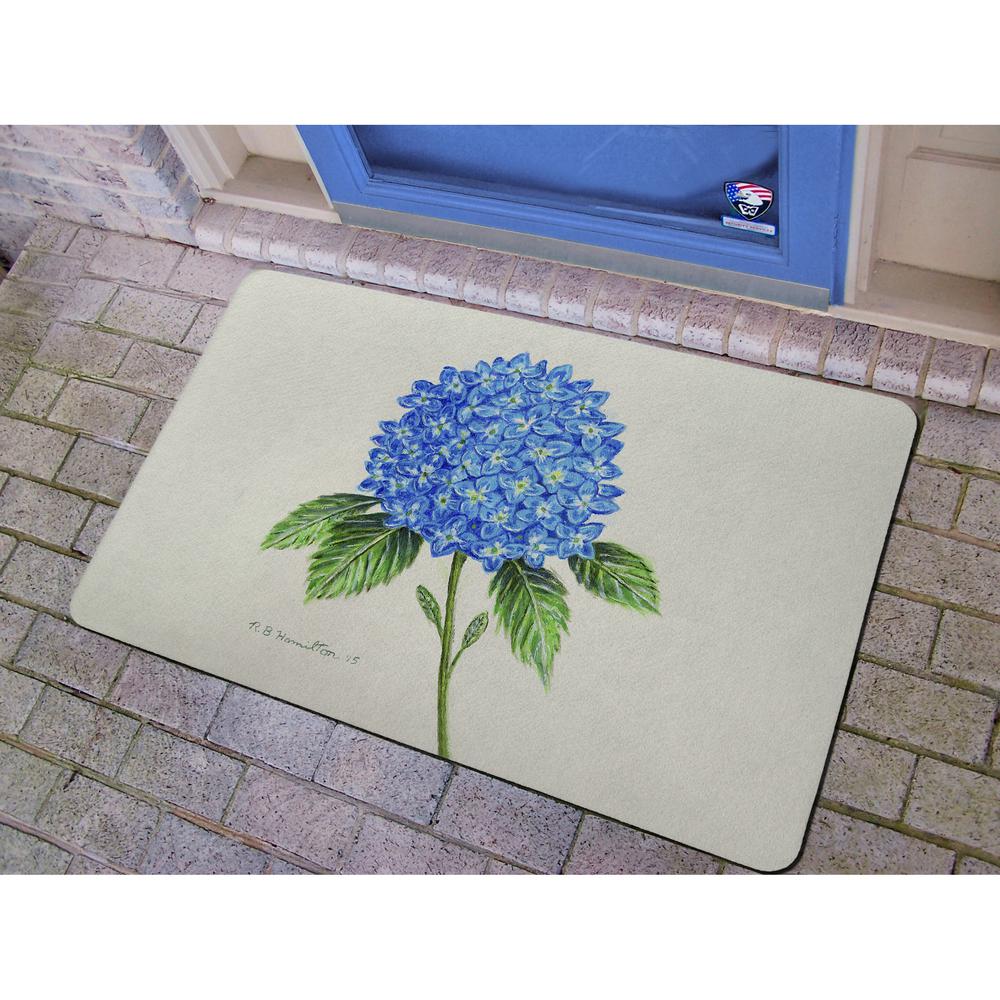 Dick's Hydrangea Door Mat 18x26. Picture 1