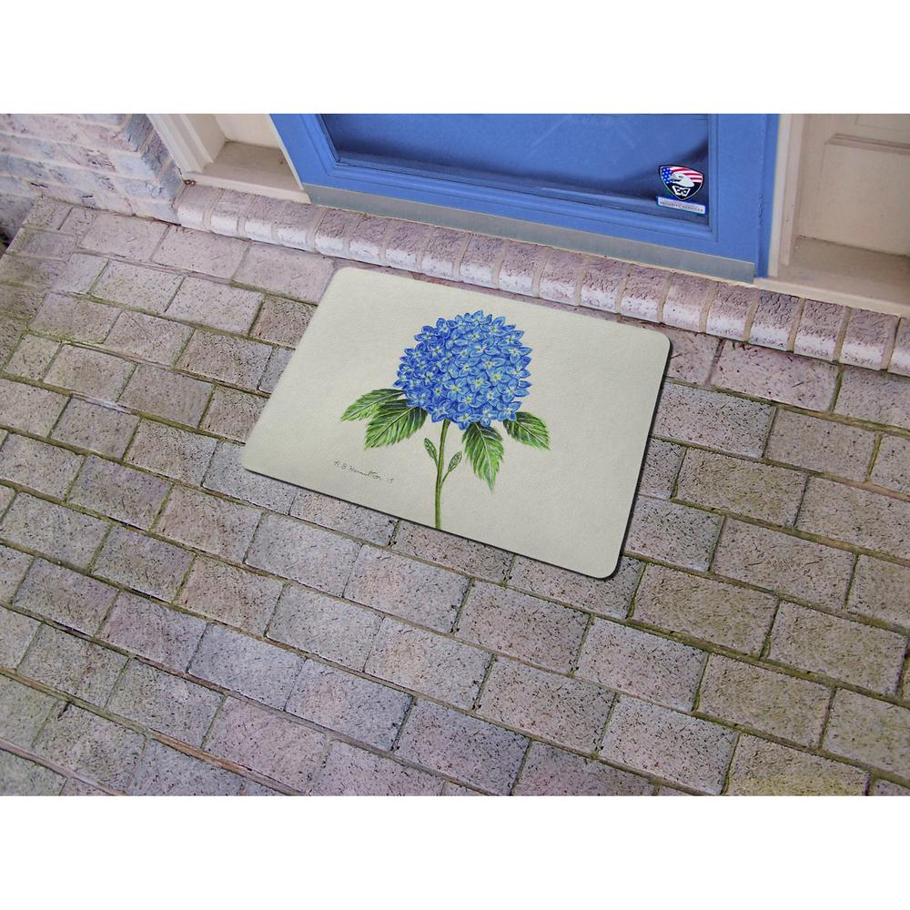 Dick's Hydrangea Door Mat 18x26. Picture 2