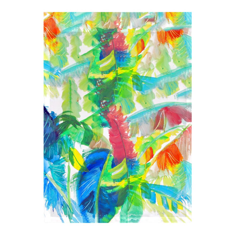 Abstract Palms Flag 12.5x18. Picture 1