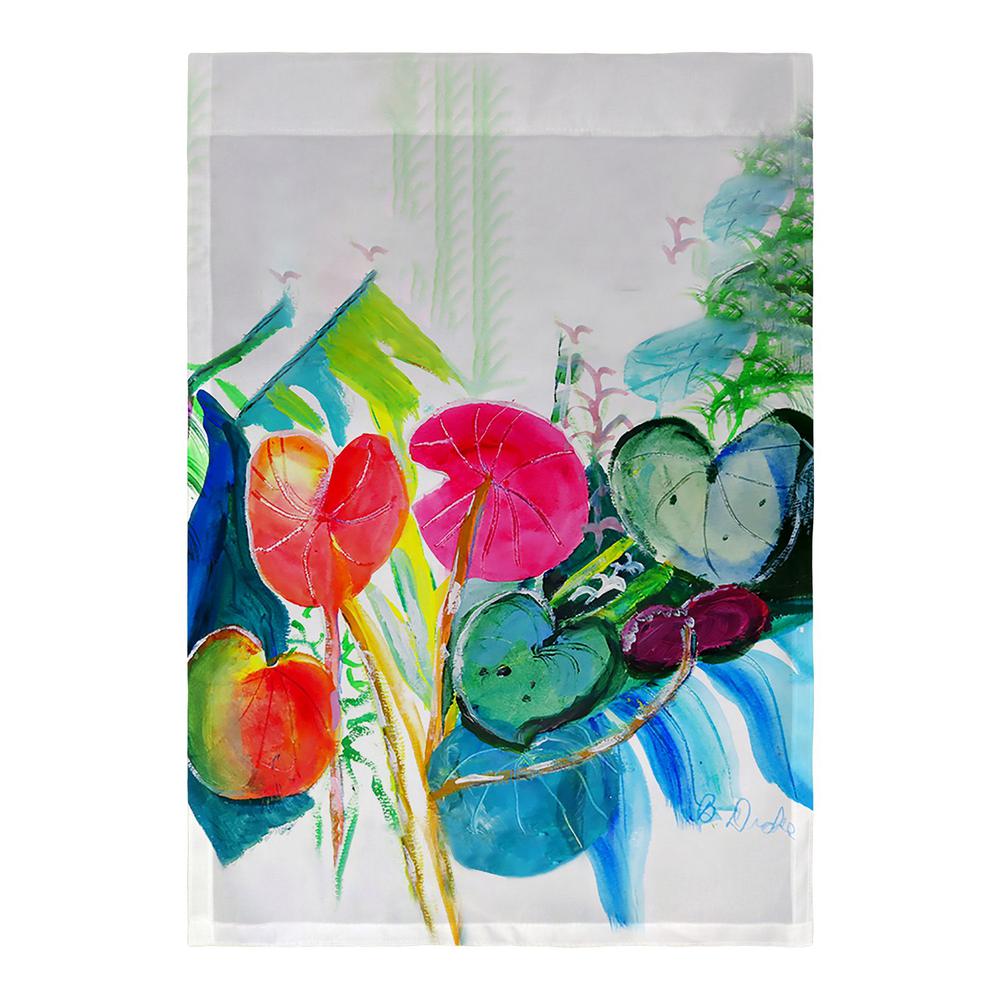 Cyclamen Plant Flag. Picture 1