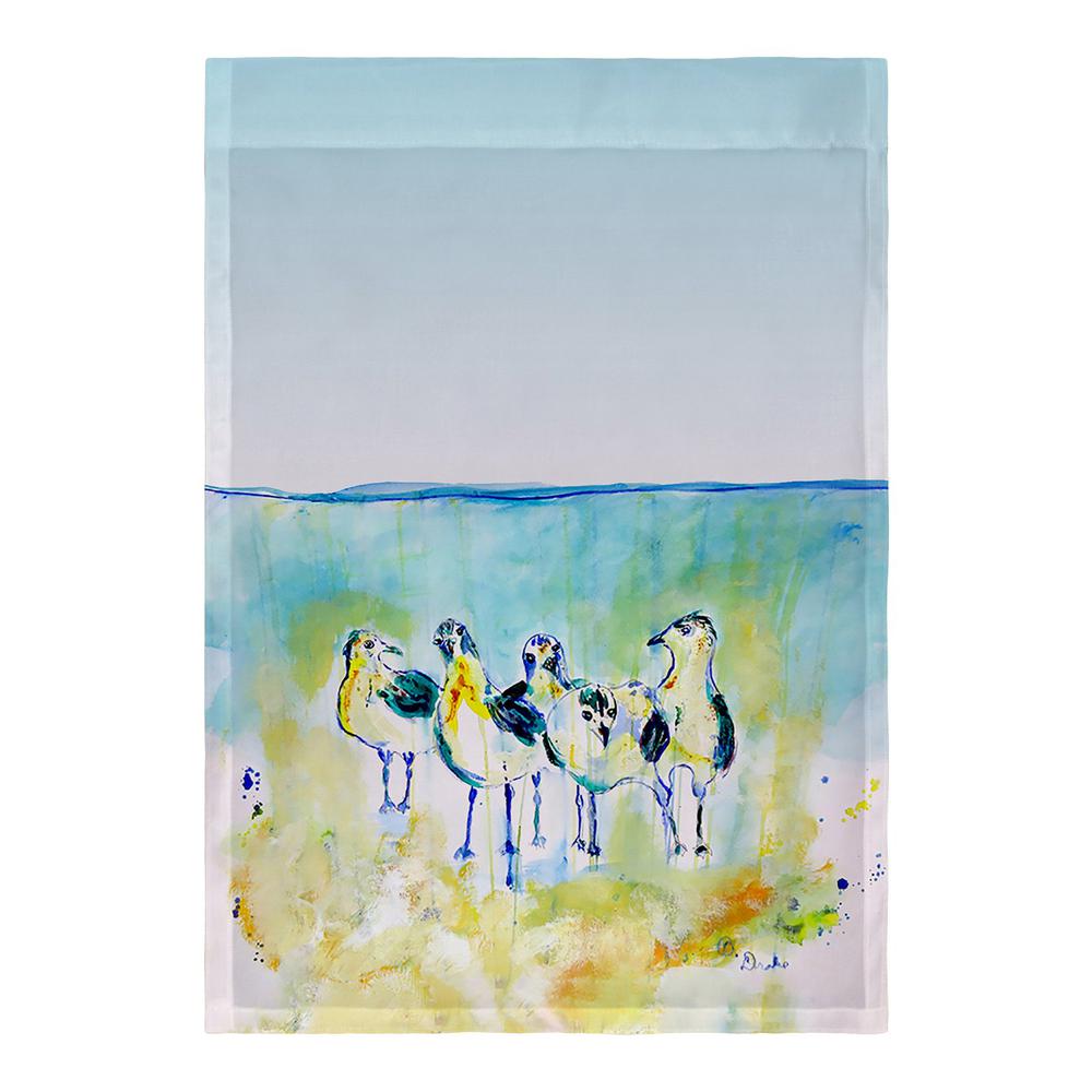 Abstract Gulls II Flag. Picture 2