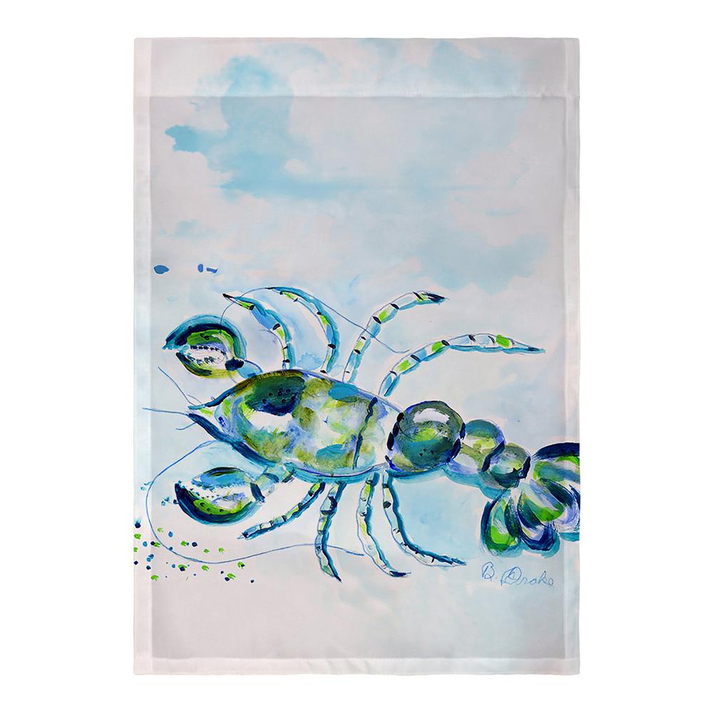 Blue Crayfish Flag. Picture 1