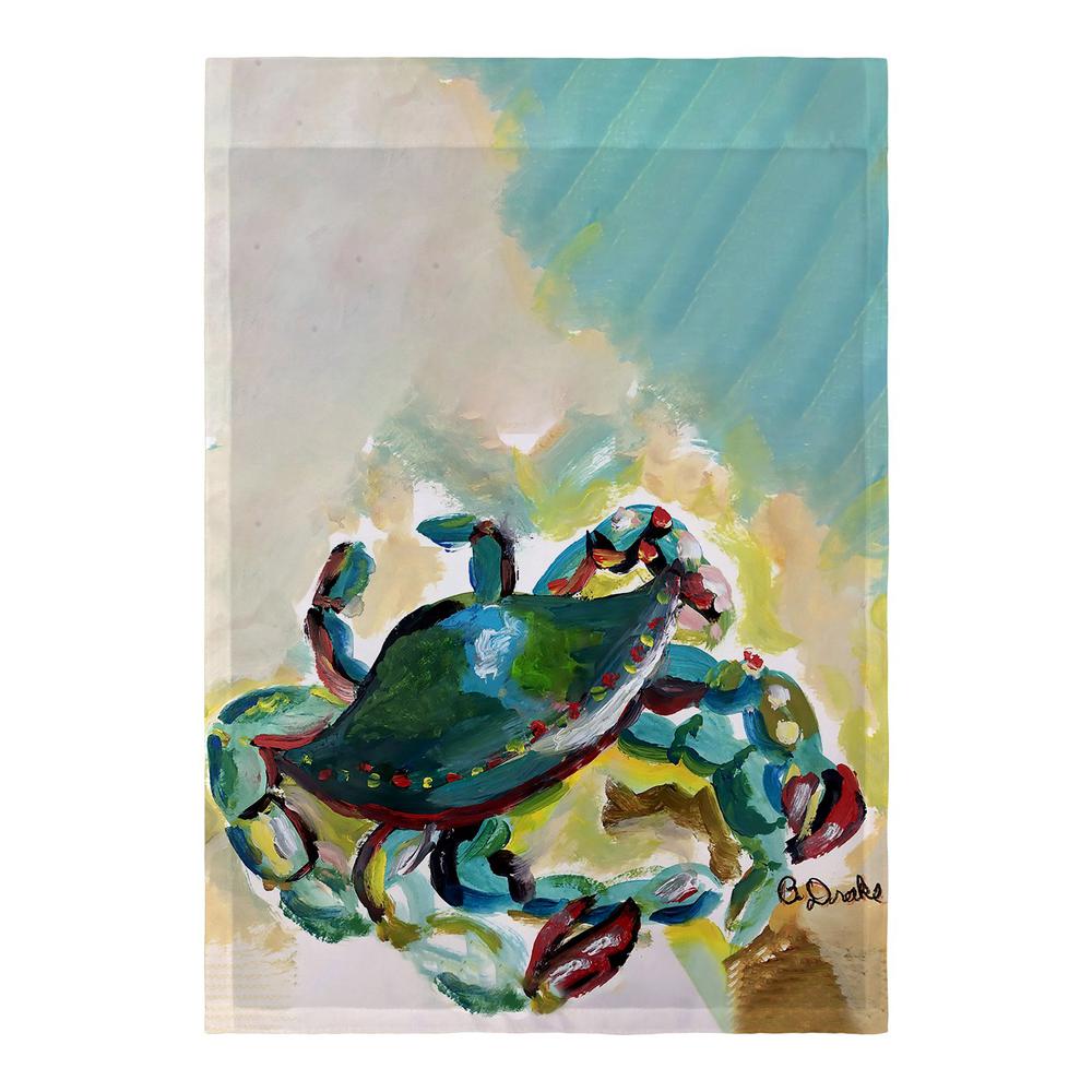 Colorful Crab Flag 12.5x18. Picture 1