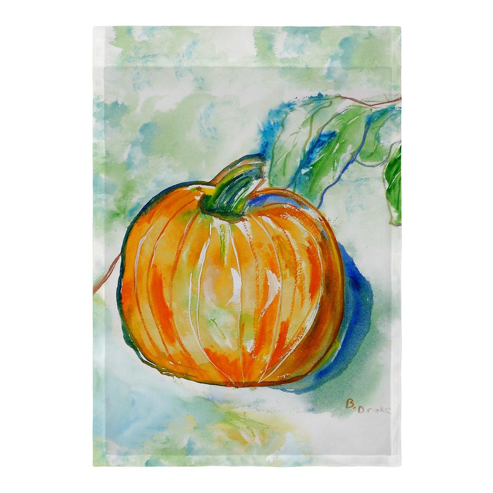 Pumpkin Flag 12.5x18. Picture 2