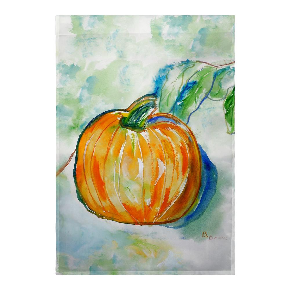 Pumpkin Flag 12.5x18. Picture 1