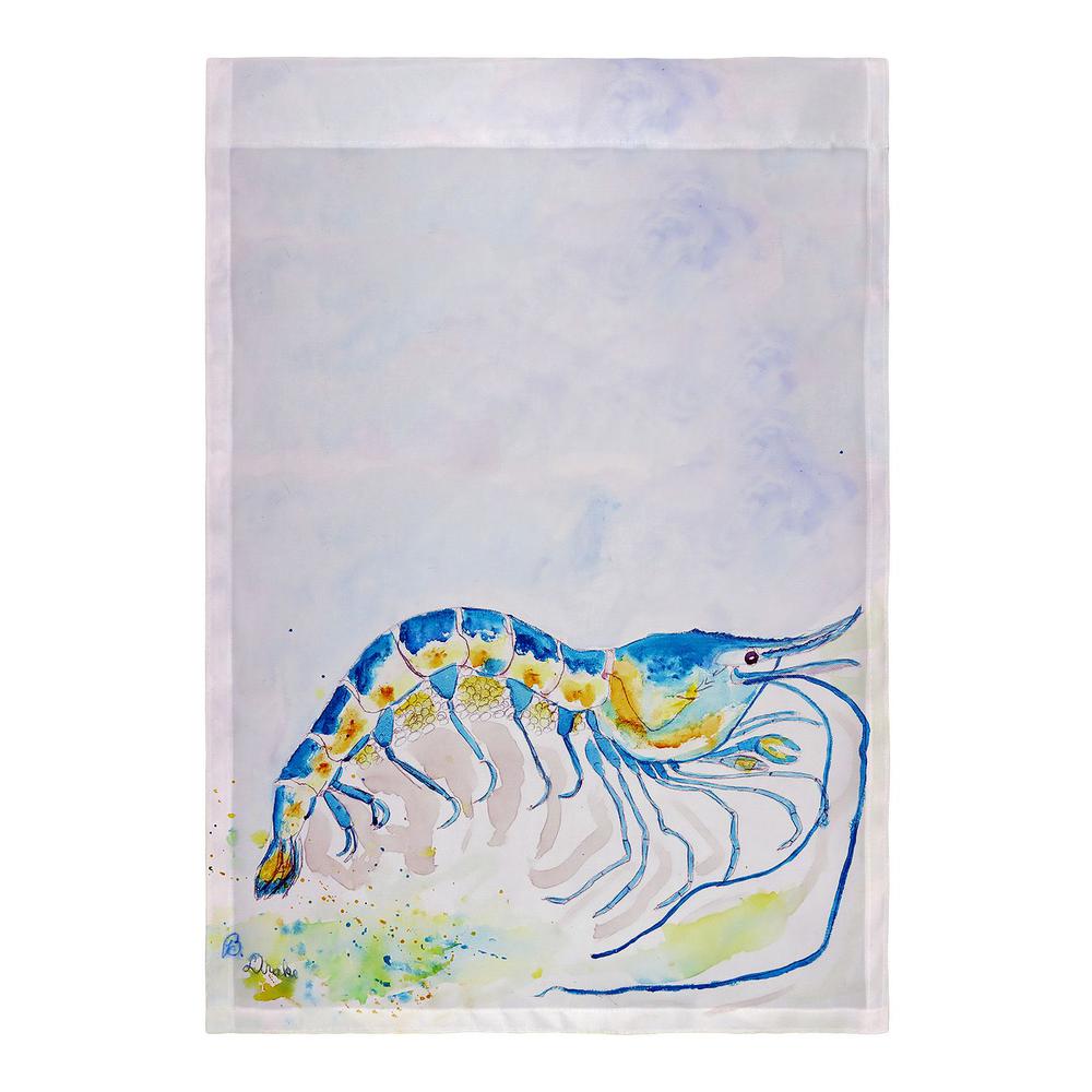 Blue Shrimp Flag 12.5x18. Picture 2