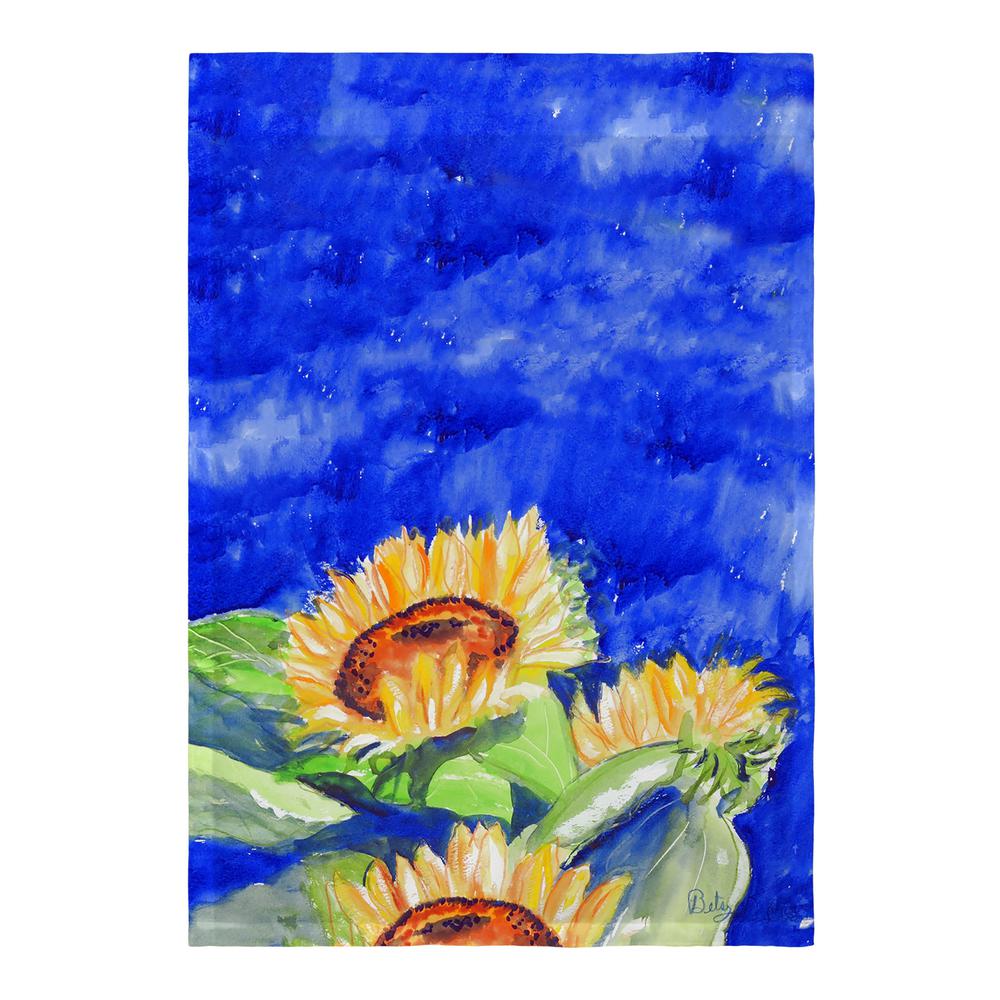 Rising Sunflower Flag 12.5x18. Picture 2