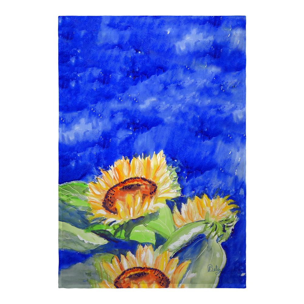 Rising Sunflower Flag 12.5x18. Picture 1