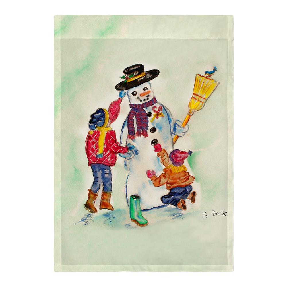 Snowman Flag 12.5x18. Picture 2