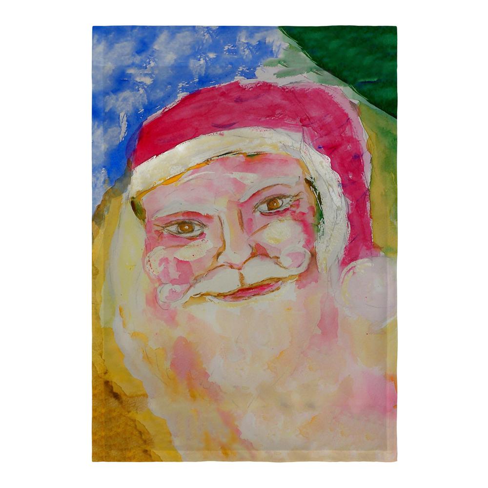 Santa Face Flag 12.5x18. Picture 2