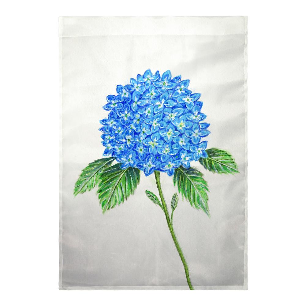 Hydrangea Flag 12.5x18. Picture 1