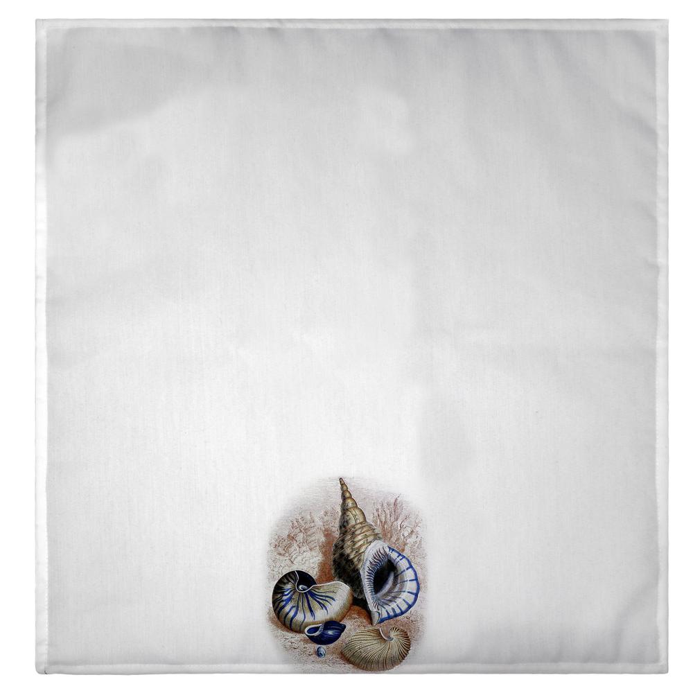 Antique Three Shells Guest Towel. Picture 2