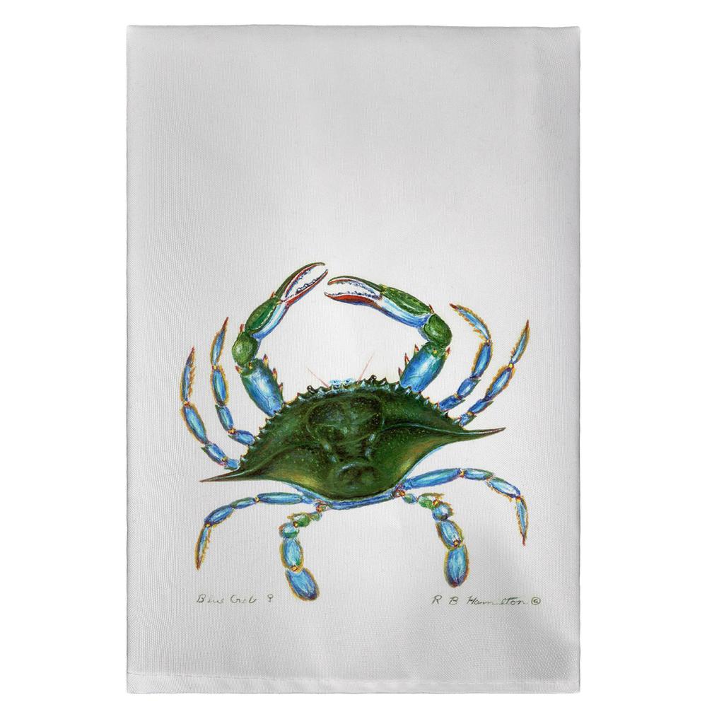 Blue Crab Guest Towel. Picture 1