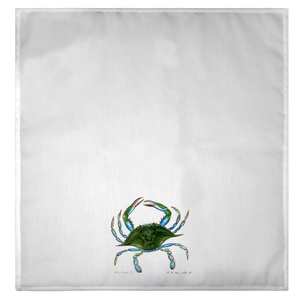 Blue Crab Guest Towel. Picture 2