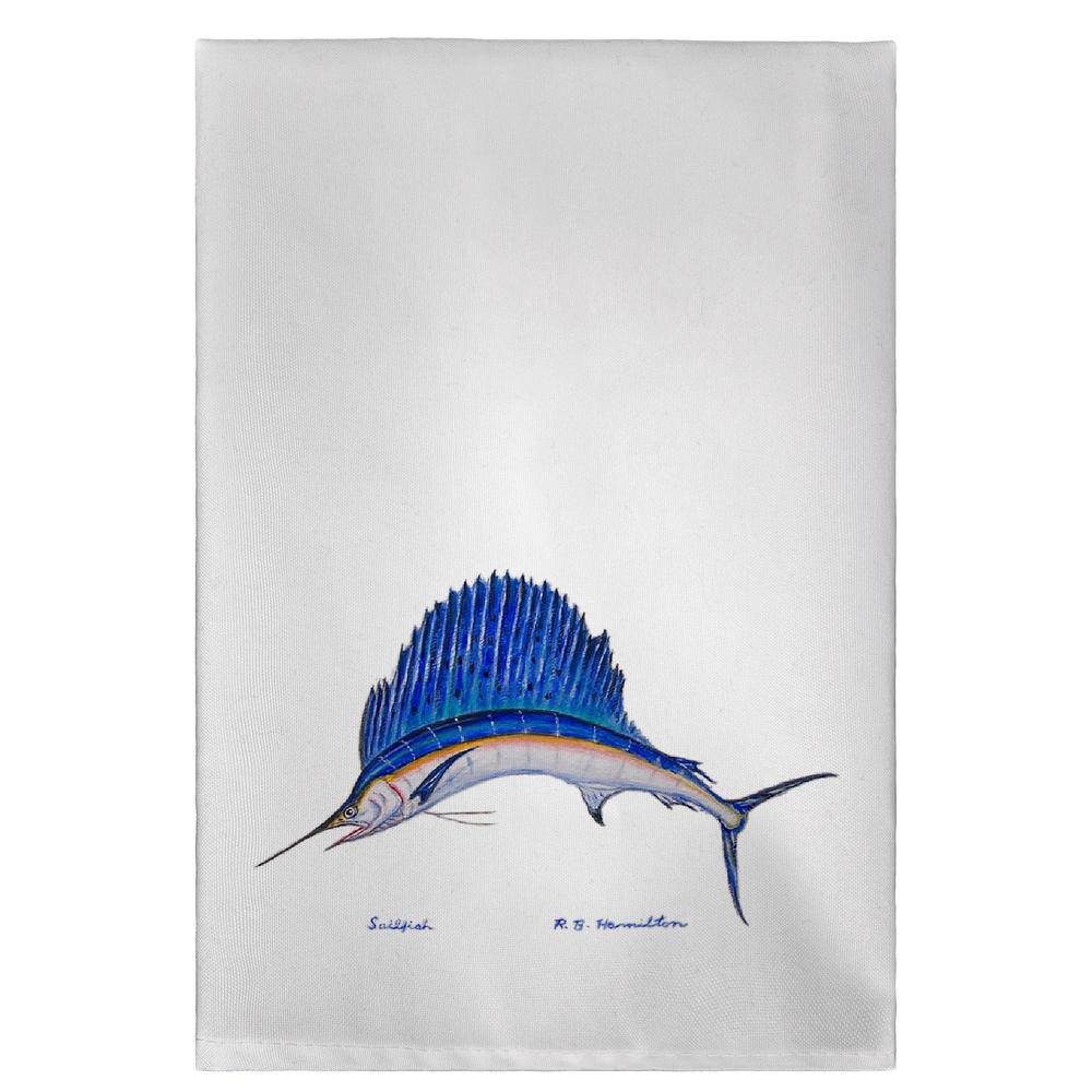 Sailfish Guest Towel. Picture 1