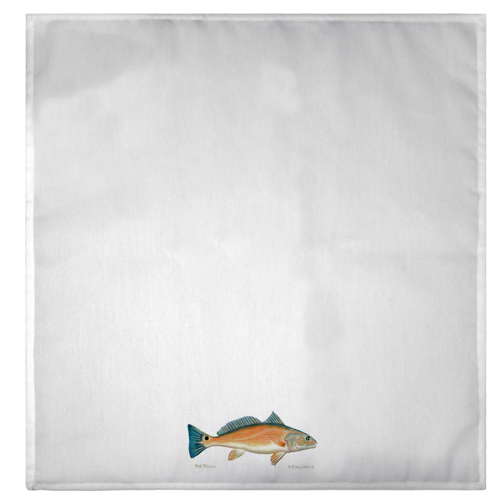 Red Drum Guest Towel. Picture 2