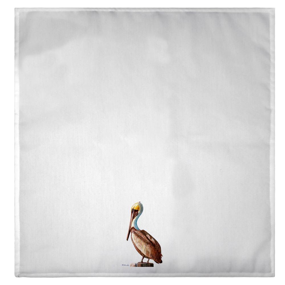 Sitting Pelican Guest Towel. Picture 2
