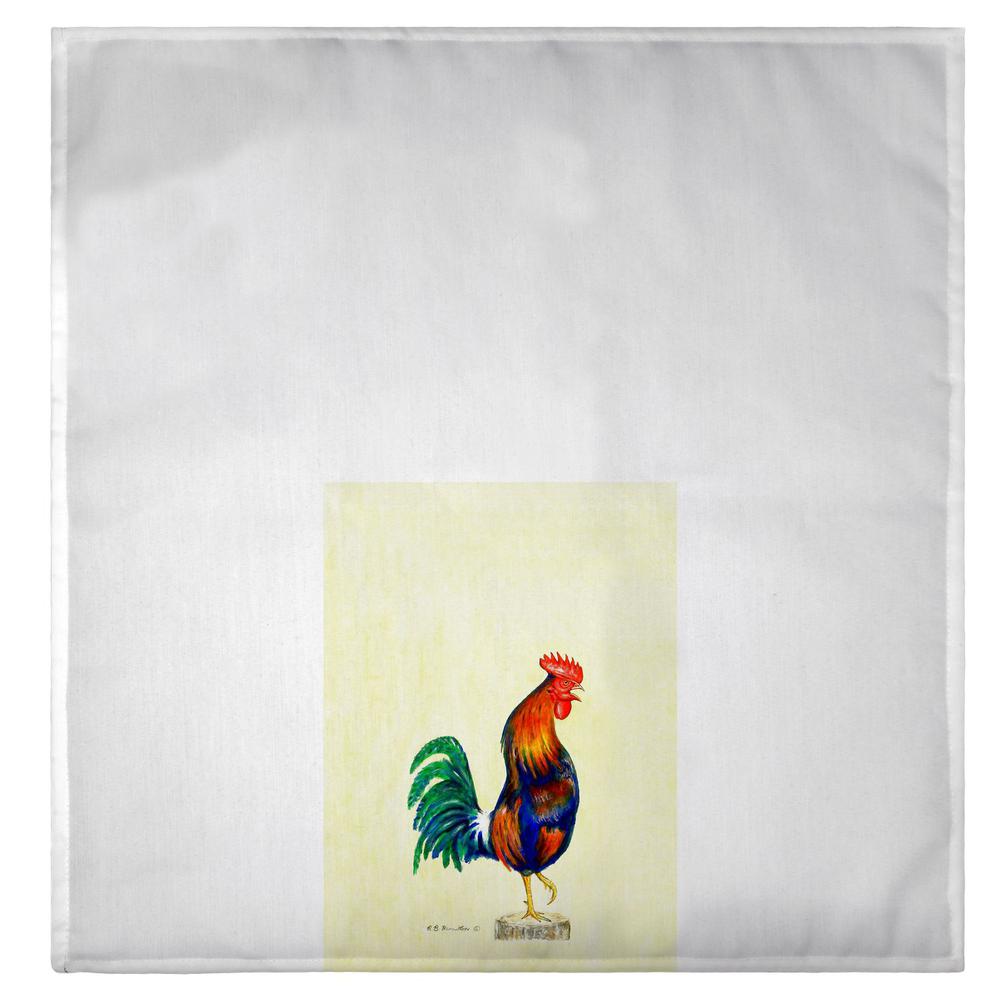 Rooster Guest Towel. Picture 2