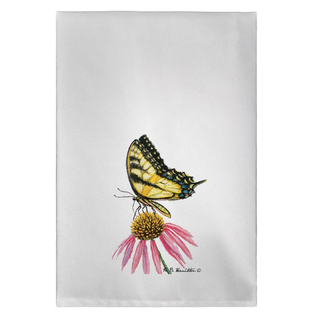 Tiger Swallowtail ButterFly Guest Towel. Picture 1