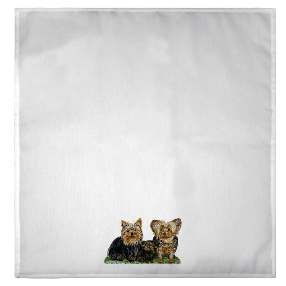 Yorkies Guest Towel. Picture 2