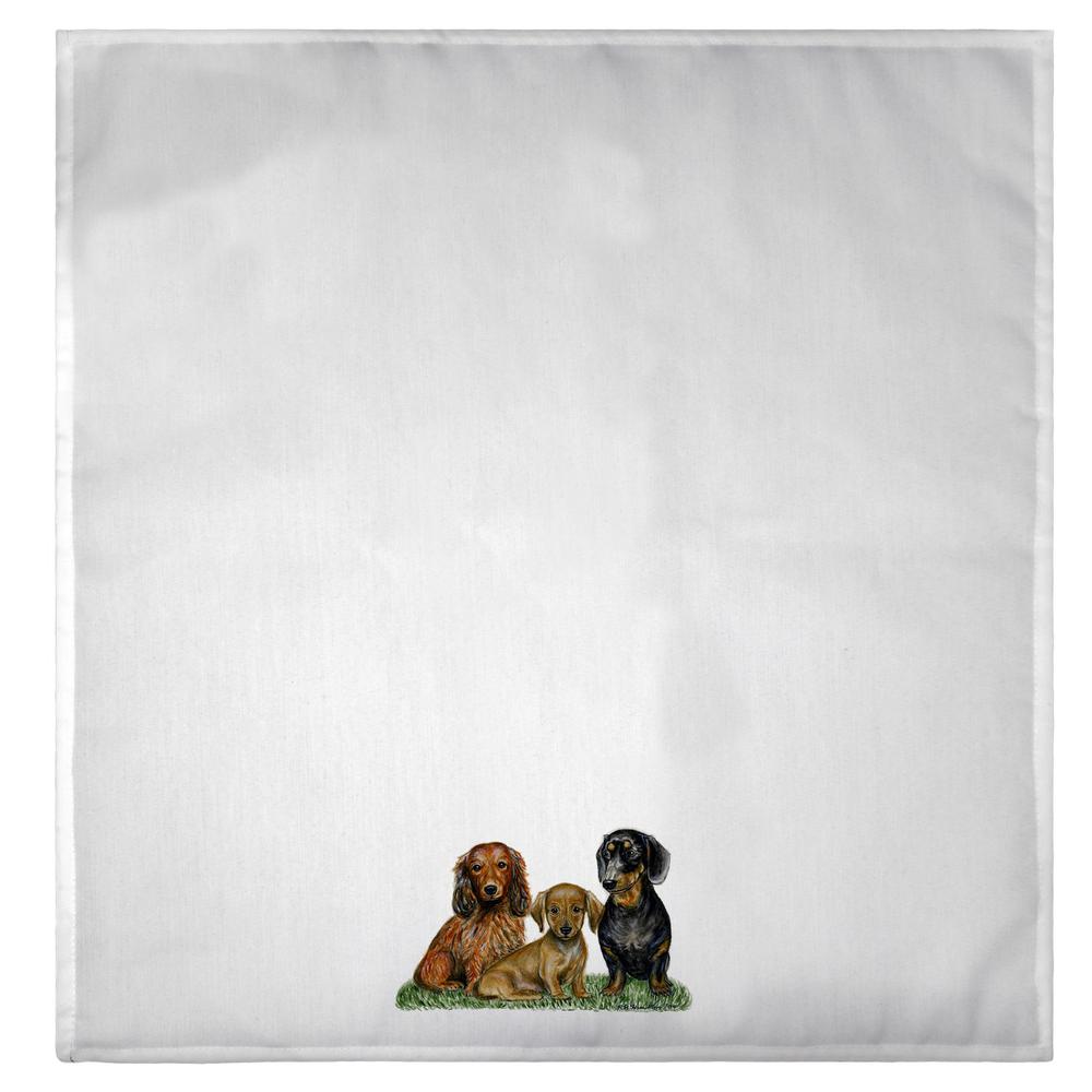 Dachshunds Guest Towel. Picture 2
