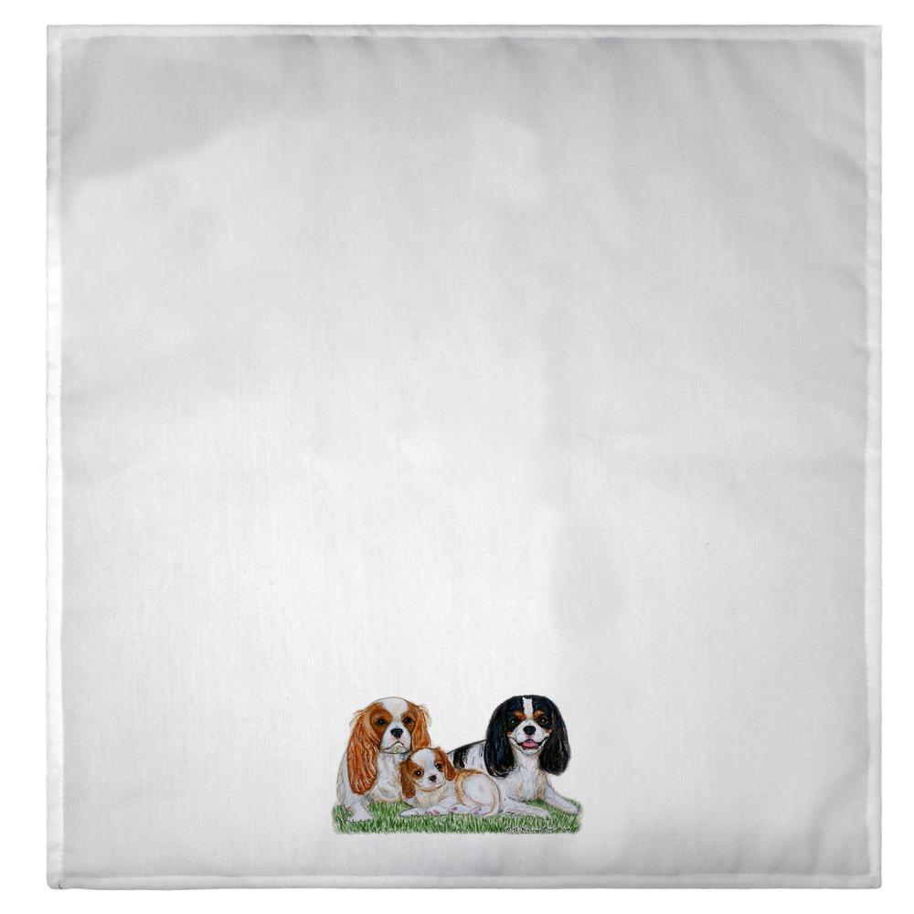 King Charles Spaniels Guest Towel. Picture 2
