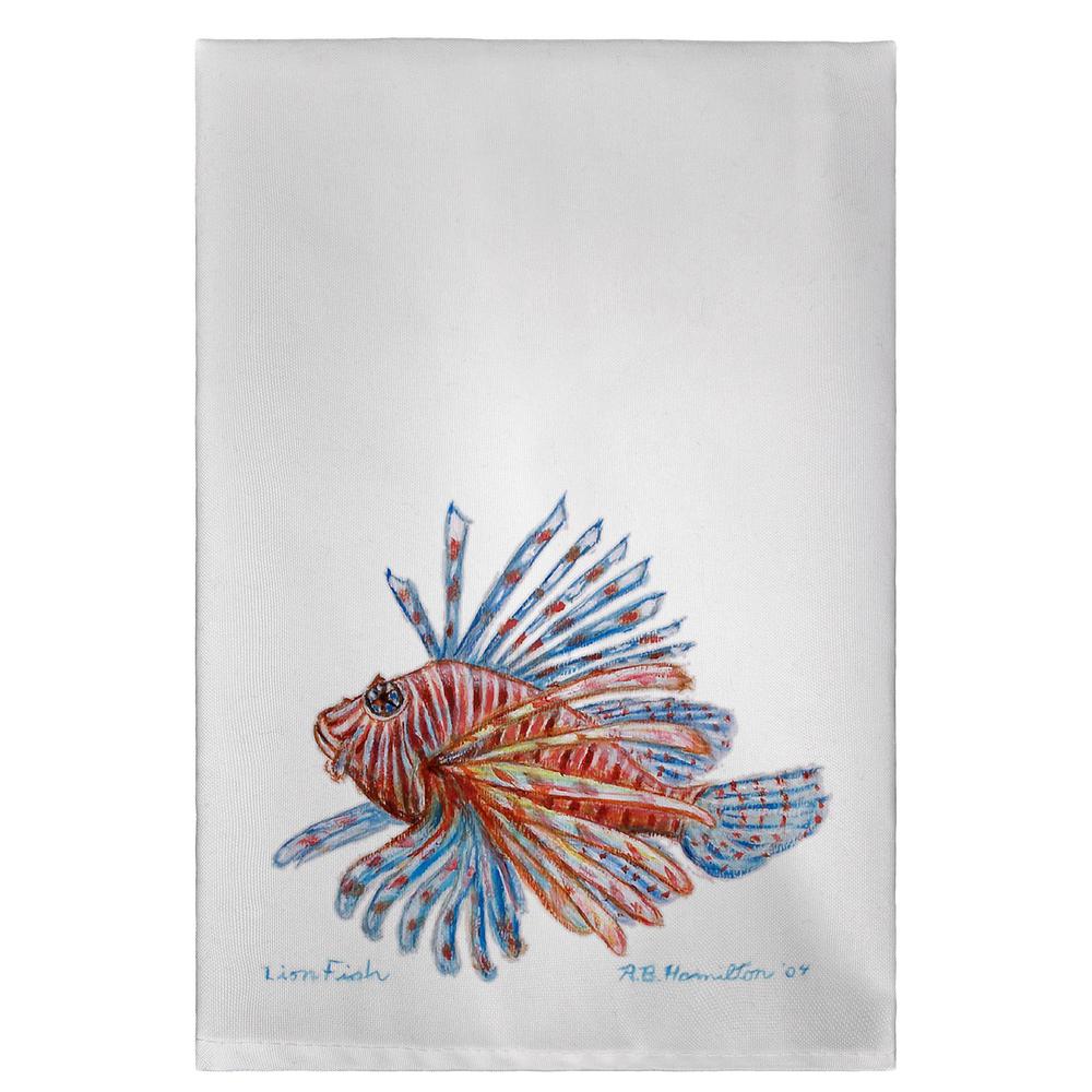 Lion Fish Guest Towel. Picture 1