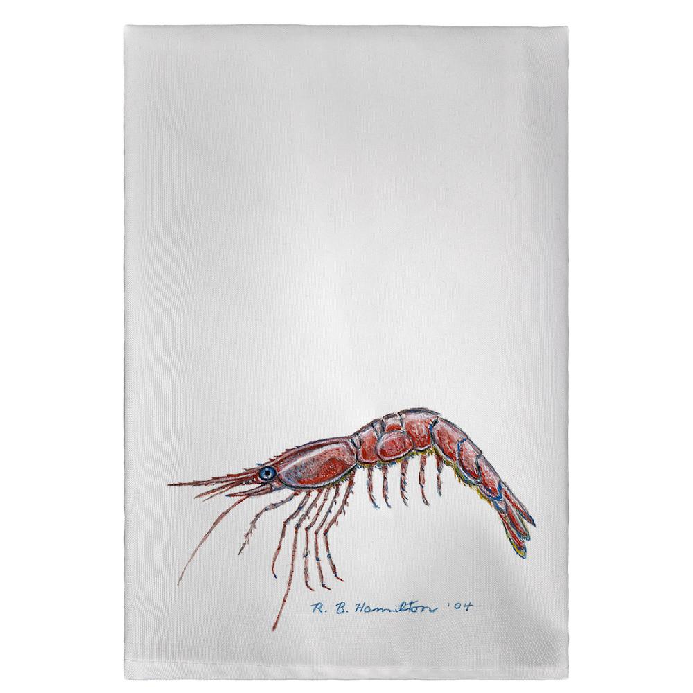 Shrimp Guest Towel. Picture 1